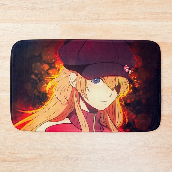 Item preview, Fiery Spirit Asuka Langley Soryu Neon Genesis Evangelion Bold Flame Energy designed and sold by thedarvills.