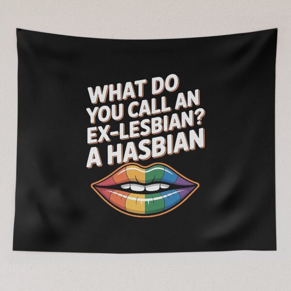 Item preview, What Do You Call An Ex Lesbian designed and sold by KotexTemu.