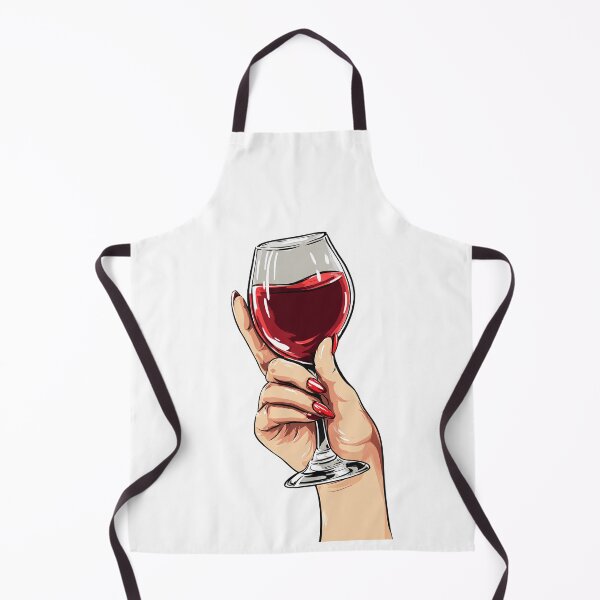 Item preview, Elegant Woman’s Hand Holding Wine Glass — “Cheers” designed and sold by SleekLineSketches.
