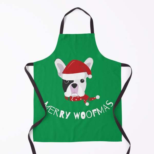 Item preview, Merry Woofmas | Boston Terrier | White designed and sold by annemyne.