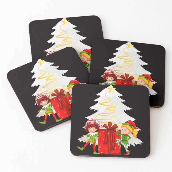 Item preview, Merry Christmas With Funny Elves. designed and sold by Dinasshop.
