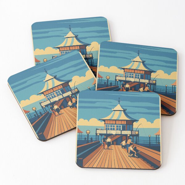 Item preview, Clevedon Pier - Somerset designed and sold by The Deco Bureau.