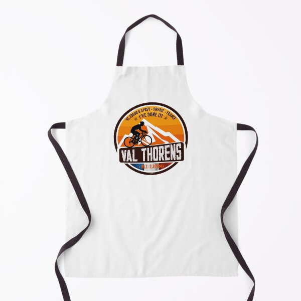Item preview, Val Thorens France Les Trois Vallees Cycling Sticker T-Shirt 03 designed and sold by OuterShellUK.