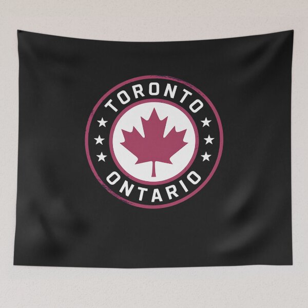 Item preview, Toronto Ontario Canada Leaf Circle Sign Distressed designed and sold by GaryPacheco6.