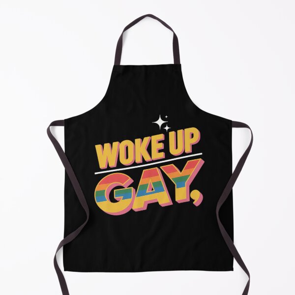 Item preview, Woke Up Gay Again Pride Month Heart Colorful Lesbian LGBTQA designed and sold by NailMolisa.