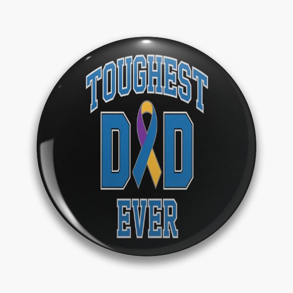 Item preview, Toughest Dad Ever - Bladder Cancer Awareness Ribbon designed and sold by GaryPacheco6.