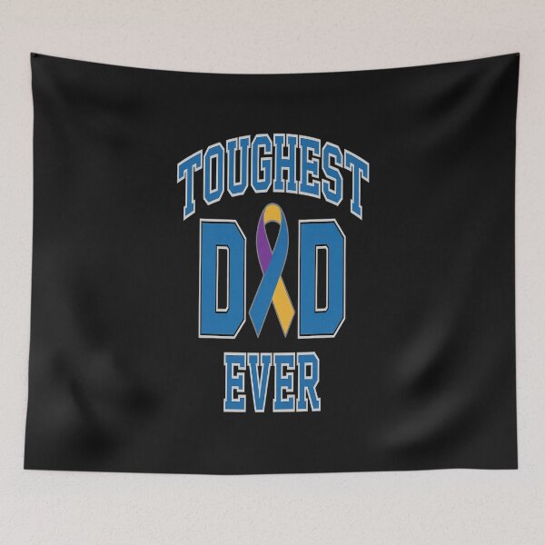 Item preview, Toughest Dad Ever - Bladder Cancer Awareness Ribbon designed and sold by GaryPacheco6.