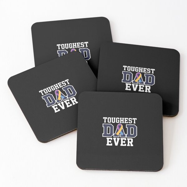 Item preview, Toughest Dad Ever - Military-Style Bladder Cancer Awareness designed and sold by GaryPacheco6.