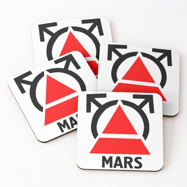 Item preview, black red  mars designed and sold by simmonsmarko.