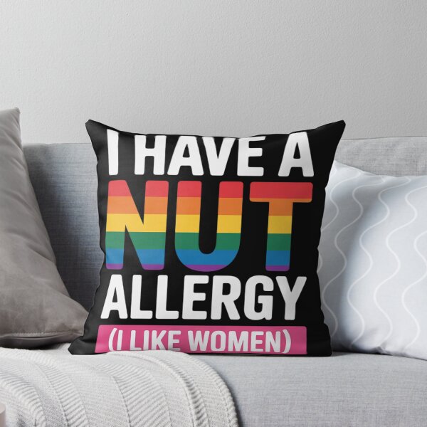 Item preview, Women's Lesbian I Have a Nut Allergy Lesbian 1 designed and sold by NailMolisa.