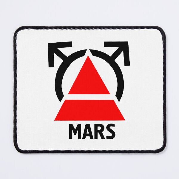Item preview, black red  mars designed and sold by simmonsmarko.