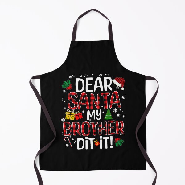 Item preview, Holiday Retro Vintage Did My It Funny Brother Dear Santa Christmas designed and sold by MediarMedic.