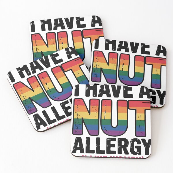 Item preview, Women's Lesbian I Have a Nut Allergy Lesbian designed and sold by NailMolisa.