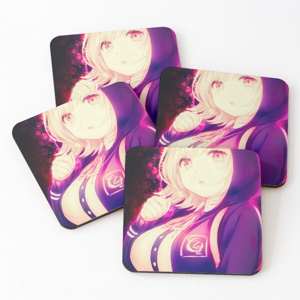 Item preview, Chiaki Nanami Danganronpa Dreamy Gamer Girl Pastel Hoodie Night Glow Style designed and sold by thedarvills.