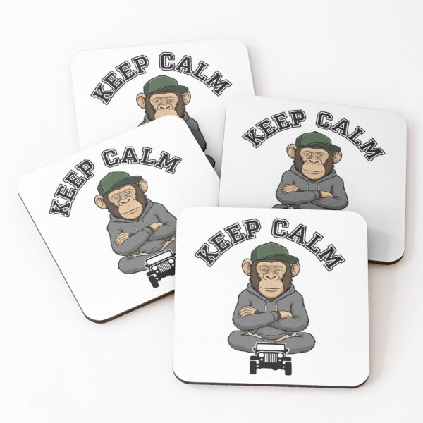 Item preview, Monkey – KEEP CALM designed and sold by LinaMercata0428.