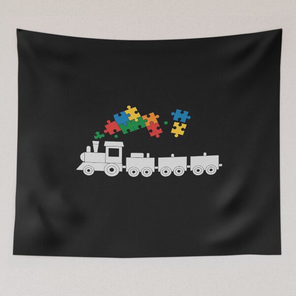 Item preview, puzzle train color designed and sold by GaryPacheco6.