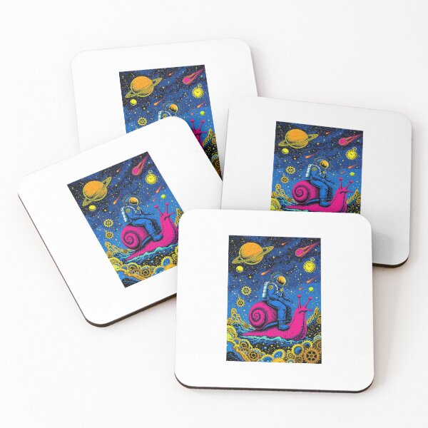 Item preview, Cosmic Snail Voyage designed and sold by PictorialWhimsy.