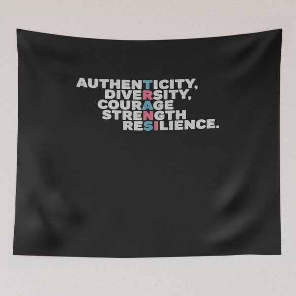 Item preview, Trans Anagram - Subtle Trans Pride Transexual designed and sold by GaryPacheco6.