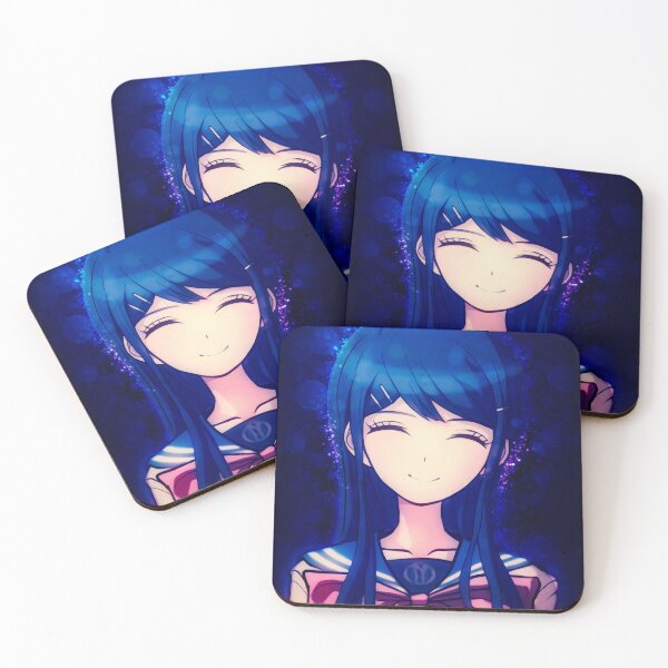 Item preview, Sayaka Maizono Danganronpa Idol Star Radiant Hope Blue Glow Anime Girl designed and sold by thedarvills.