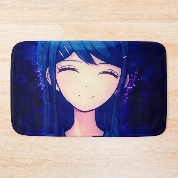 Item preview, Sayaka Maizono Danganronpa Idol Star Radiant Hope Blue Glow Anime Girl designed and sold by thedarvills.