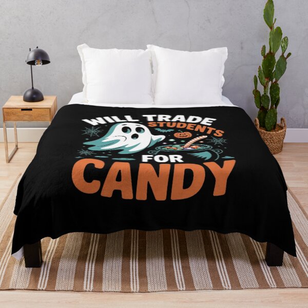 Item preview, Will Trade Students For Candy Teacher Halloween 4 designed and sold by NailMolisa.