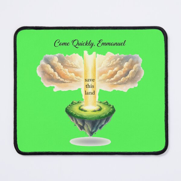 Item preview, “Come Quickly, Emmanuel – 3D Prayer Label” Design, designed and sold by PaintMeWorld.