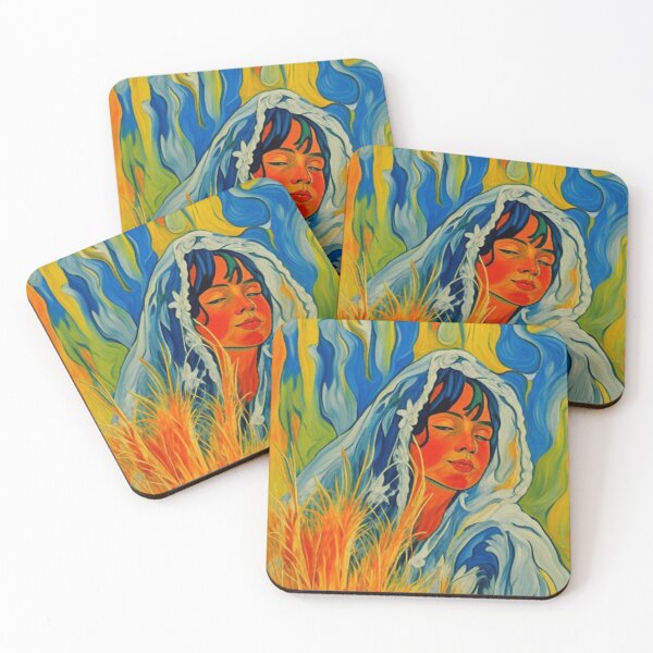 Item preview, Flames of Wheat – Eternal Grace designed and sold by boheliuodesign.