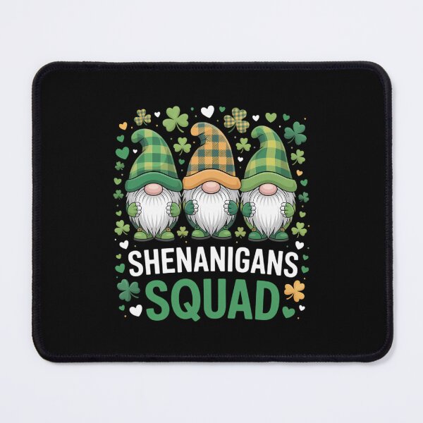 Item preview, Shenanigans Squad St Patricks Day Gnomes Family designed and sold by DentistLegal.