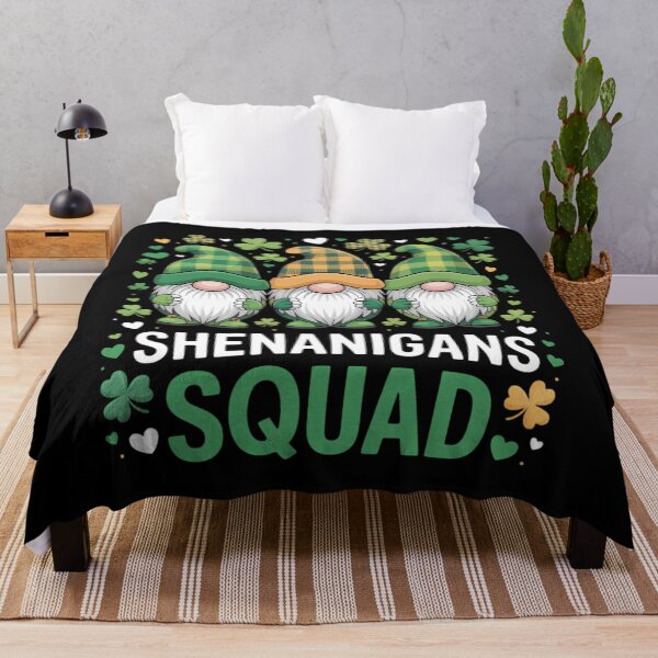 Item preview, Shenanigans Squad St Patricks Day Gnomes Family designed and sold by DentistLegal.