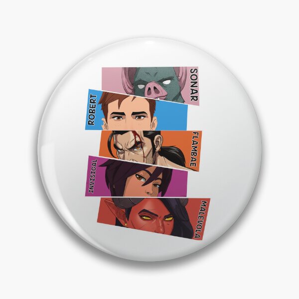 Item preview, Dispatch Game Characters Eyes Anime designed and sold by JaquelinDach.