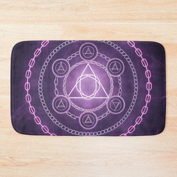 Item preview, Dreamlike glowing chain-links around symbols designed and sold by Lucky 777.