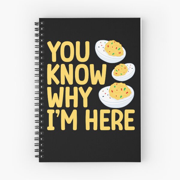 Item preview, Here I'm For Gift Humor Why Retro You Dinner Fans Egg Thanksgiving Know Lovers Deviled Egg Funny And Deviled Holiday designed and sold by PAMELANUNZIO.