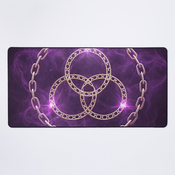 Item preview, Dreamlike glowing chain-links around symbols designed and sold by Lucky 777.