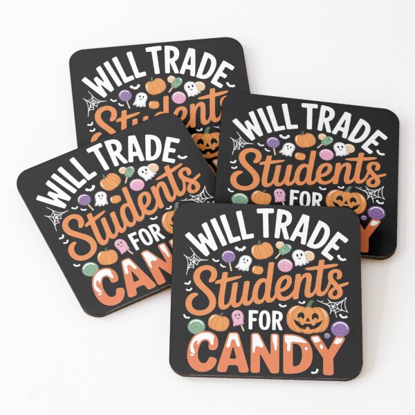 Item preview, Will Trade Students For Candy Teacher Halloween 11 designed and sold by MyzoToyota.