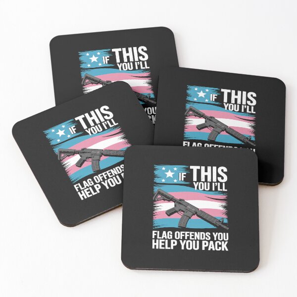 Item preview, Trans If This Flag Offends You AR-15 Gun Rights Trans designed and sold by JessicaWalshdf.