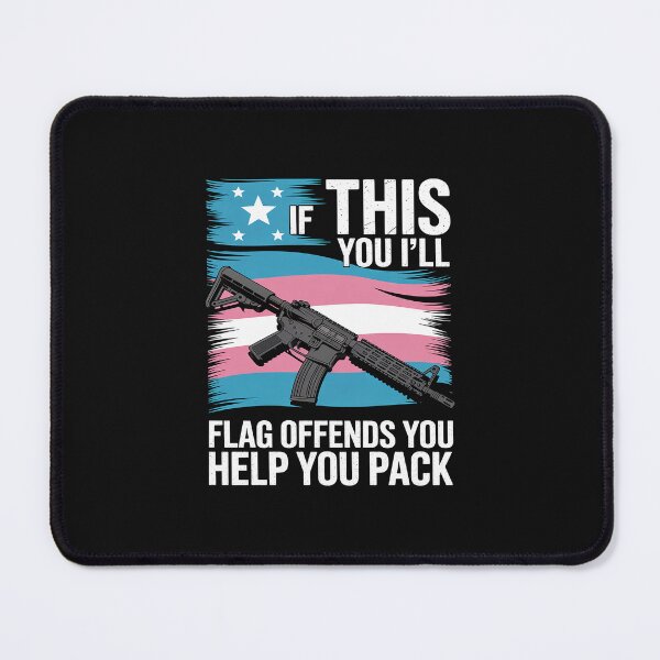 Item preview, Trans If This Flag Offends You AR-15 Gun Rights Trans designed and sold by JessicaWalshdf.