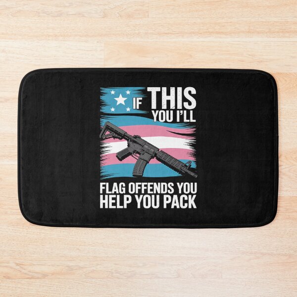 Item preview, Trans If This Flag Offends You AR-15 Gun Rights Trans designed and sold by JessicaWalshdf.