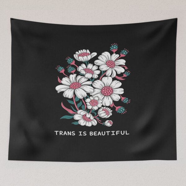 Item preview, Trans Is Beautiful LGBT Transgender Pride Month LGBTQ Ally designed and sold by JessicaWalshdf.