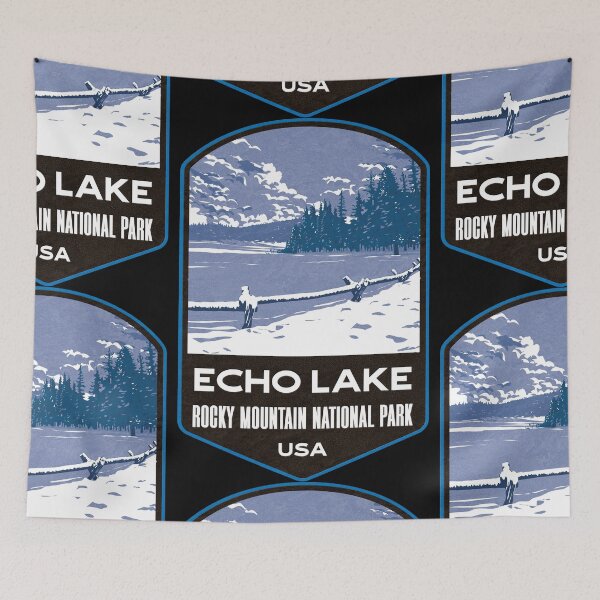 Item preview, Echo Lake Rocky Mountain designed and sold by JordanHolmes.
