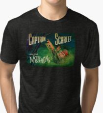 Captain Scarlet and the Mysterons Tri-blend T-Shirt