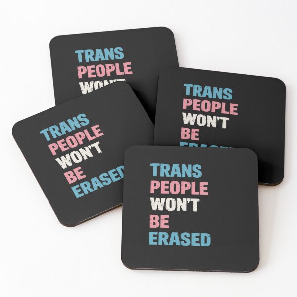 Item preview, Trans People Won't Be Erased designed and sold by JessicaWalshdf.