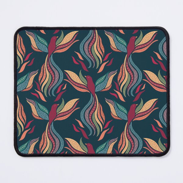 Item preview, Phoenix Rising in Rainbow on Navy designed and sold by Wrimple.