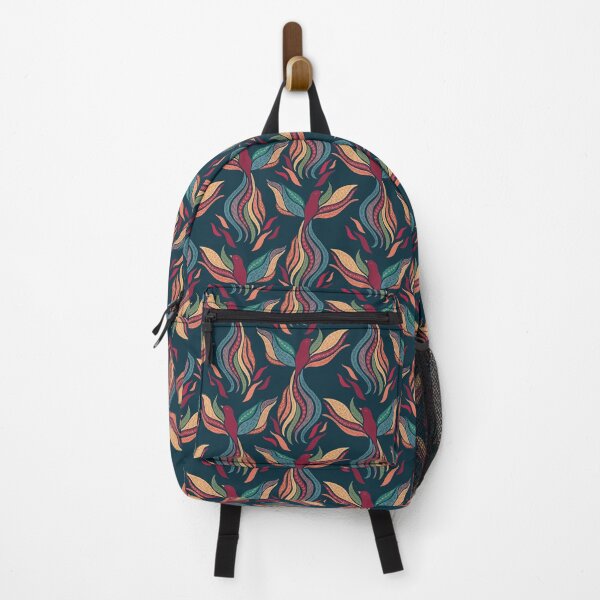 Item preview, Phoenix Rising in Rainbow on Navy designed and sold by Wrimple.