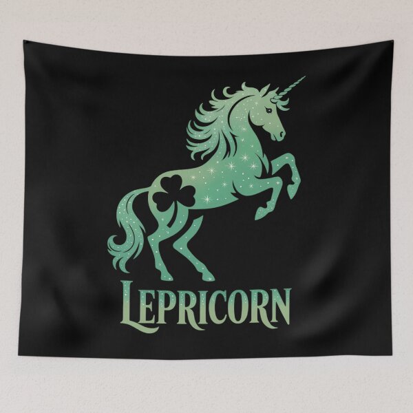 Item preview, Lepricorn Leprechaun Unicorn Funny St. Patrick's Day Horse designed and sold by DentistLegal.
