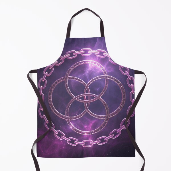 Item preview, Dreamlike glowing chain-links around symbols designed and sold by Lucky 777.