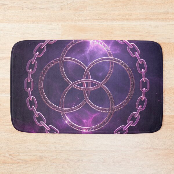 Item preview, Dreamlike glowing chain-links around symbols designed and sold by Lucky 777.