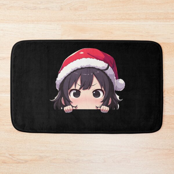 Item preview, Hachiman Hikigaya Oregairu Chibi Kawaii Christmas Peeker Anime Holiday Expression designed and sold by TorbenKuhano.