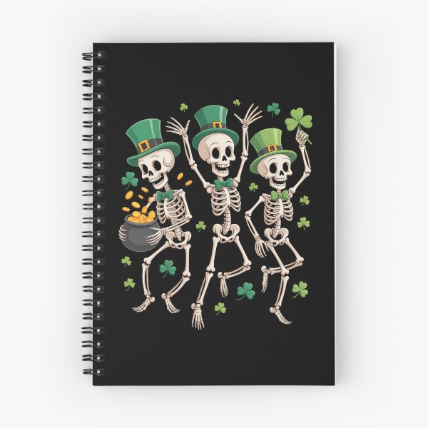 Item preview, Skeleton Leperchaun Funny Skeleton Dancing St Patricks Day designed and sold by DentistLegal.