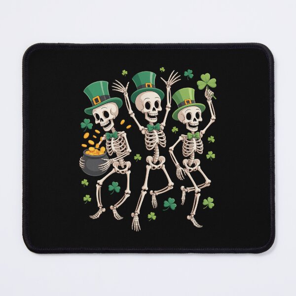Item preview, Skeleton Leperchaun Funny Skeleton Dancing St Patricks Day designed and sold by DentistLegal.