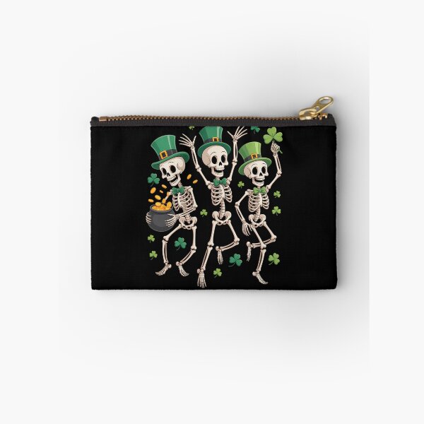 Item preview, Skeleton Leperchaun Funny Skeleton Dancing St Patricks Day designed and sold by DentistLegal.
